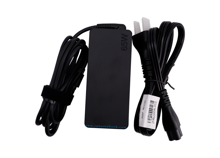 Adapter Lenovo X1 20V 65W สายชาร์จ โน๊ตบุ๊ค ของแท้ ราคา พิเศษ ประกันศูนย์ Lenovo Thailand