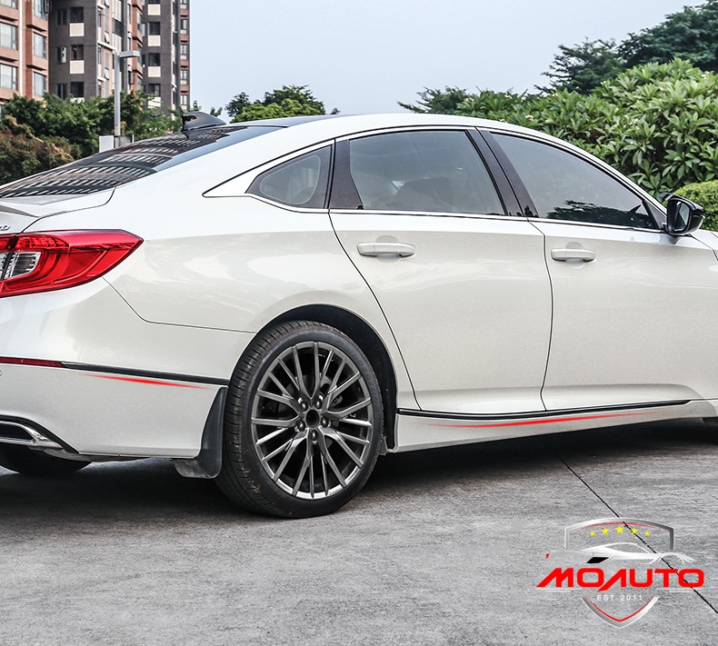 ขอบข้างประตู ดำเงา คาร์บอน ACCORD G10