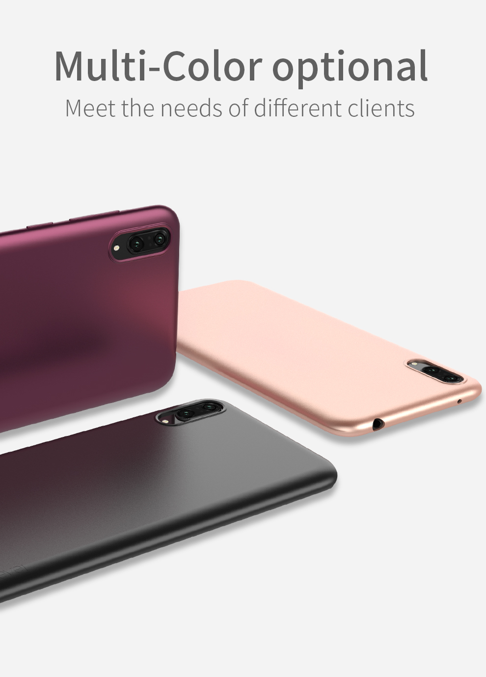 Case Huawei Y7 Pro 2019 / Pre-Order * X-LEVEL เจล TPU คงทนสำหรับการป้องกันเป็นเวลานาน *