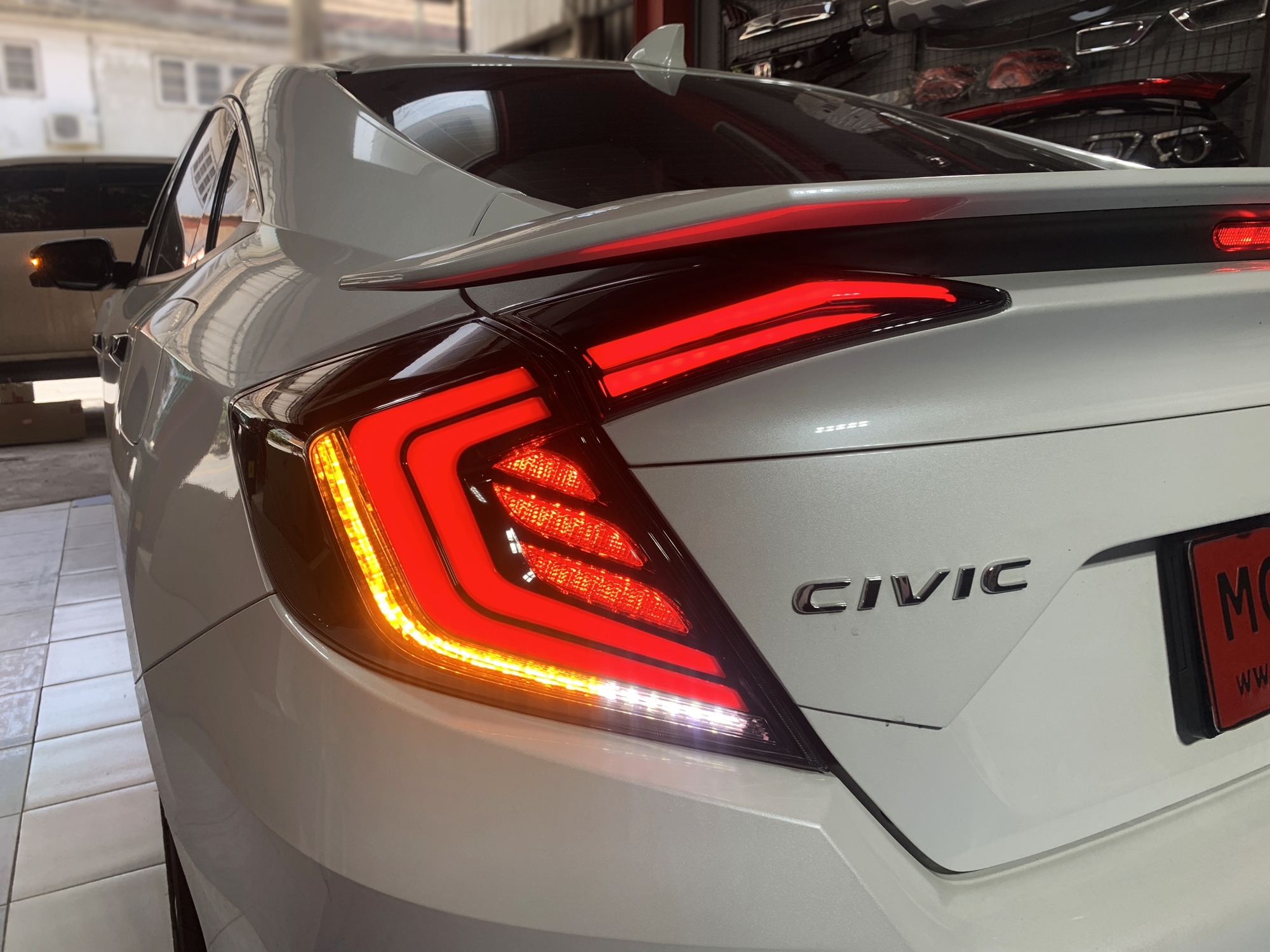 ไฟท้าย M-CONCEPT โคมใส CIVIC FC / FC MC 2016-2021