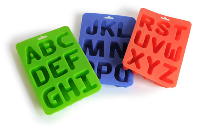 แม่พิมพ์ซิลิโคน A - Z 3 ชิ้น