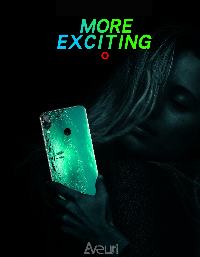 Case Huawei Nova 3 / Pre-Order * เคสแก้วเรืองแสง เคสแฟชั่นส่องสว่างกระจกนิรภัย *