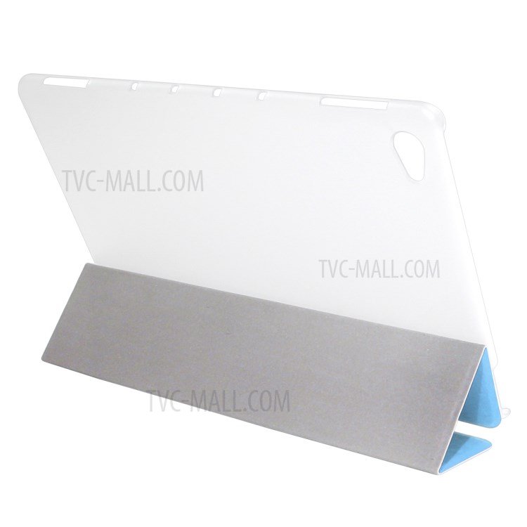 Case Huawei MediaPad M5 Lite 10' / Pre-order * ENKAY เคสหนังเนื้อผ้าไหมสมาร์ทพร้อมขาตั้ง 3 -พับ *