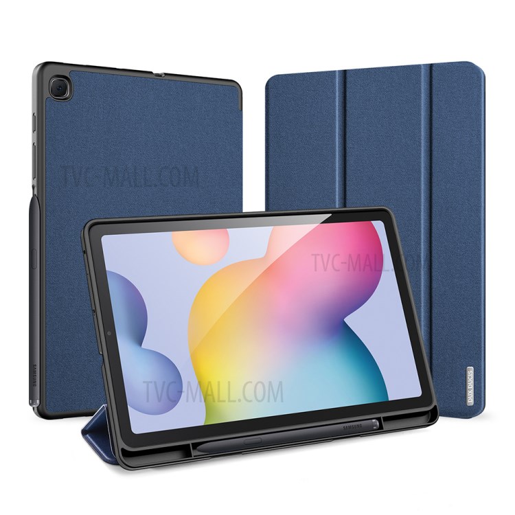 Case Samsung Galaxy Tab S6 Lite / Pre-Order * DUX DUCIS Domo ซีรีส์เคสหนังสมาร์ทยืน3 - พับพร้อมที่วางปากกา *
