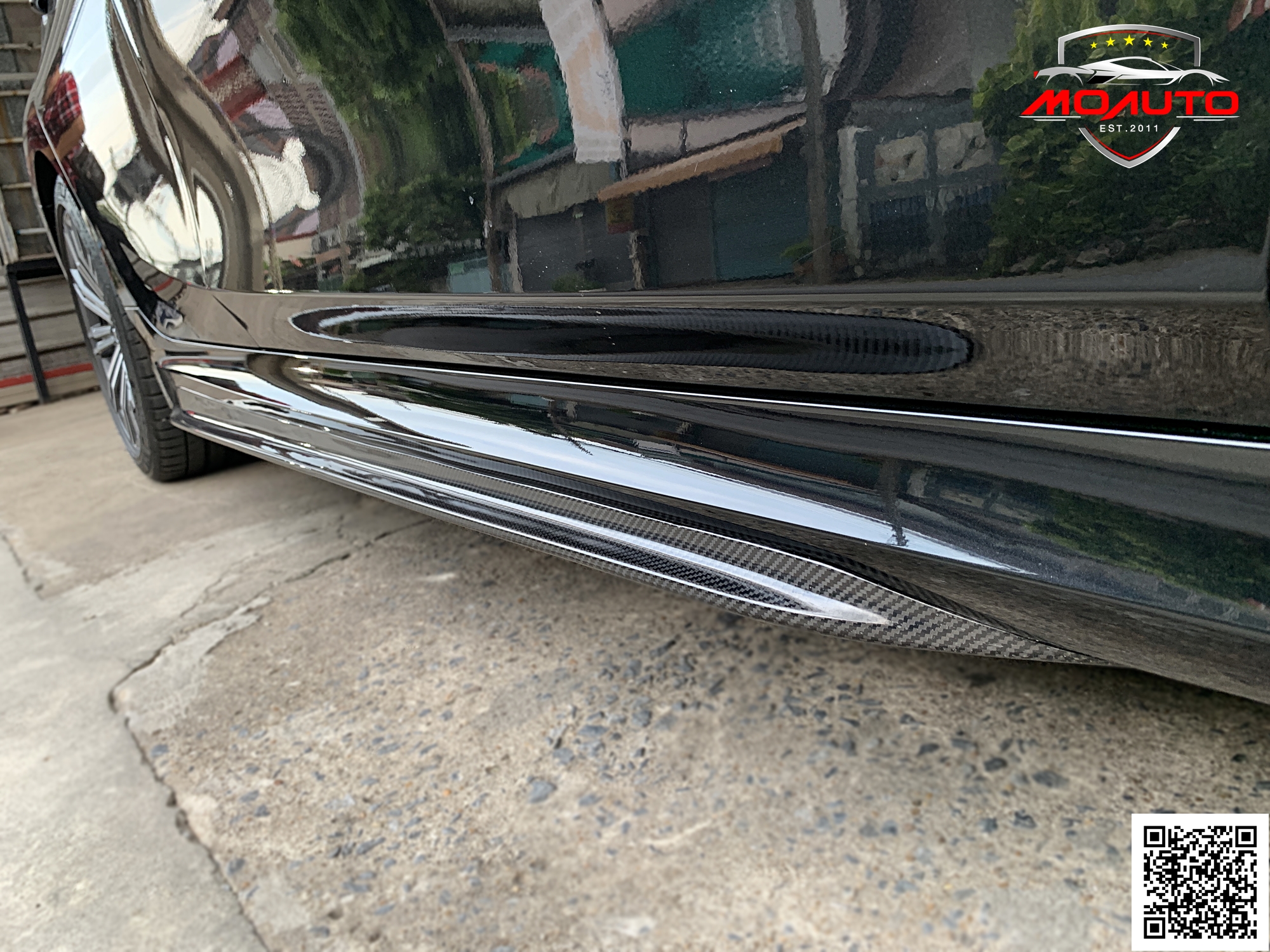 ลิ้นข้าง PURE CARBON ทรง MP BMW G20