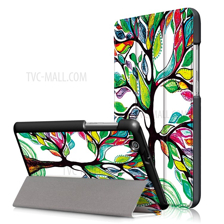 Case Huawei MediaPad T3 7' 3G / Pre-order * เคสลวดลาย 3-พับ ฝาพับสามพับสามารถพับเก็บเป็นขายึดได้ *