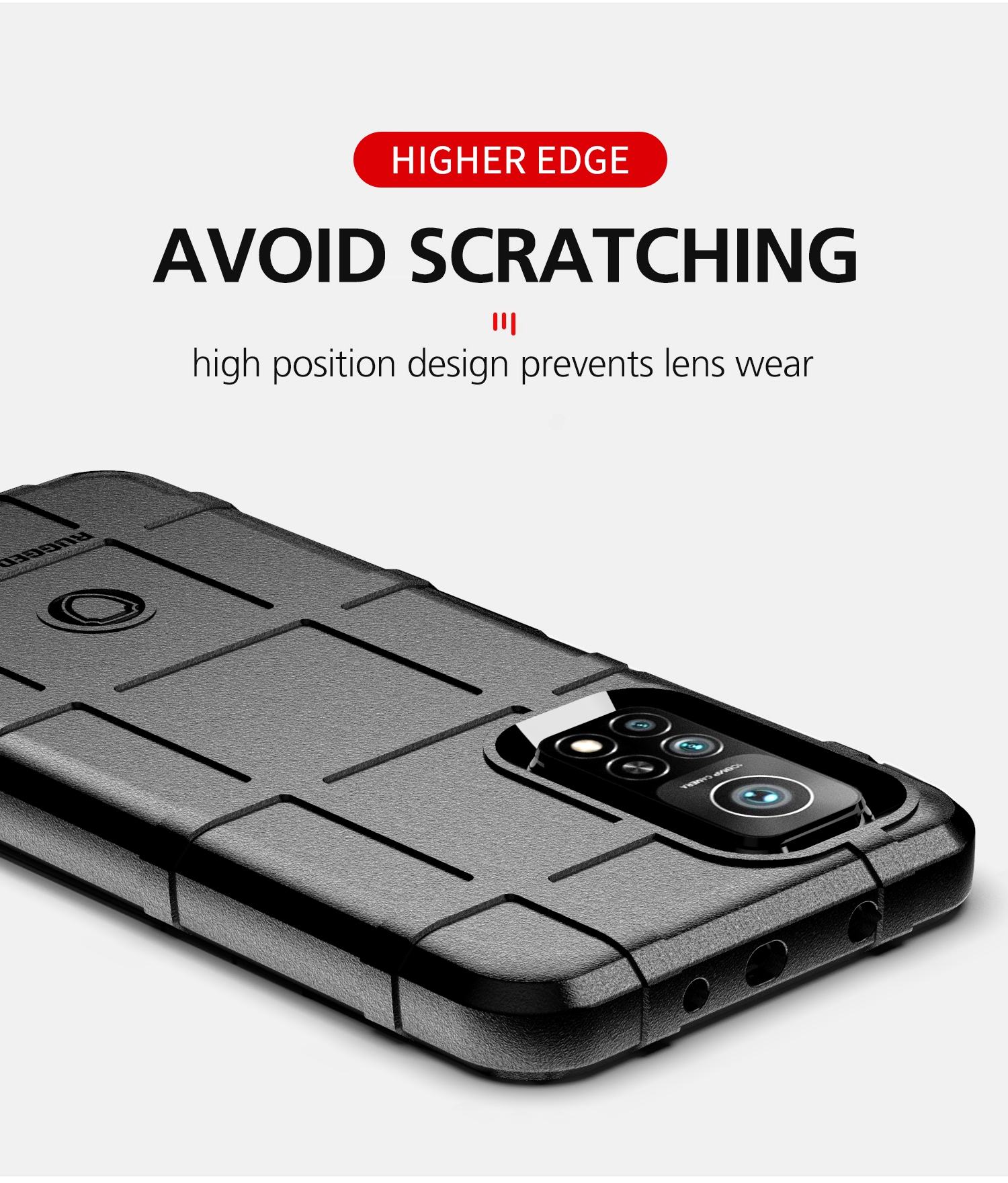 Case Xiaomi Mi 10T 5G / Mi 10T Pro 5G # Pre-order * เคส TPU รูปสี่เหลี่ยมจัตุรัสที่ทนทาน วัสดุ TPU นุ่มยืดหยุ่นและโค้งงอได้ *