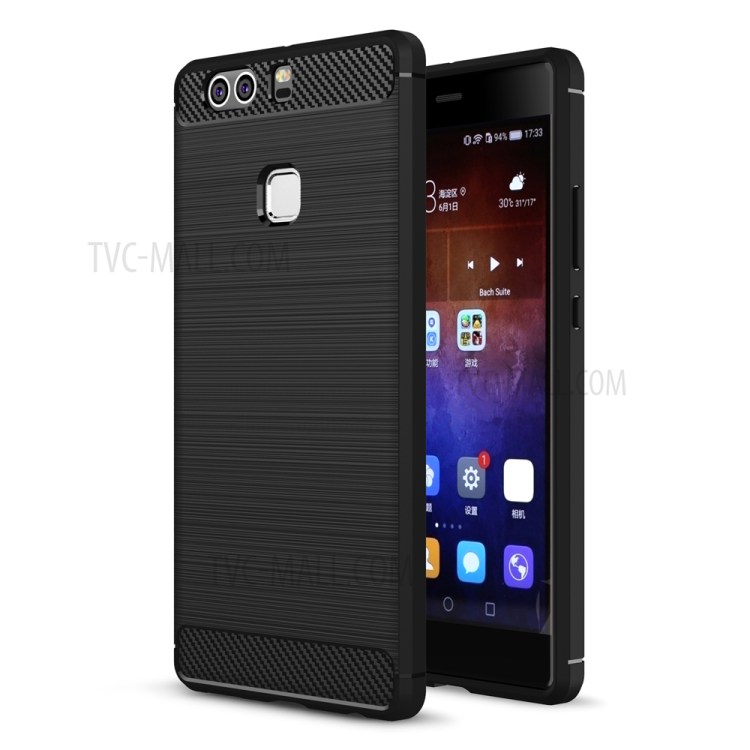 Case Huawei P9 Plus / Pre-order * คาร์บอนไฟเบอร์ Brushed TPU *