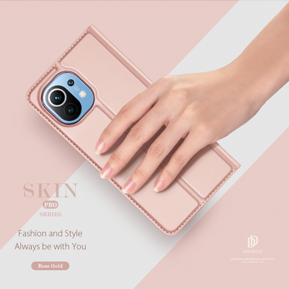 Case Xiaomi Mi 11 5G # Pre-Order * DUX DUCIS นี้มีสไตล์ธุรกิจที่เรียบง่ายและโครงสร้างตัวเครื่องที่บาง หนัง PU เคลือบเงาที่คัดสรรมาเป็นอย่างดี *