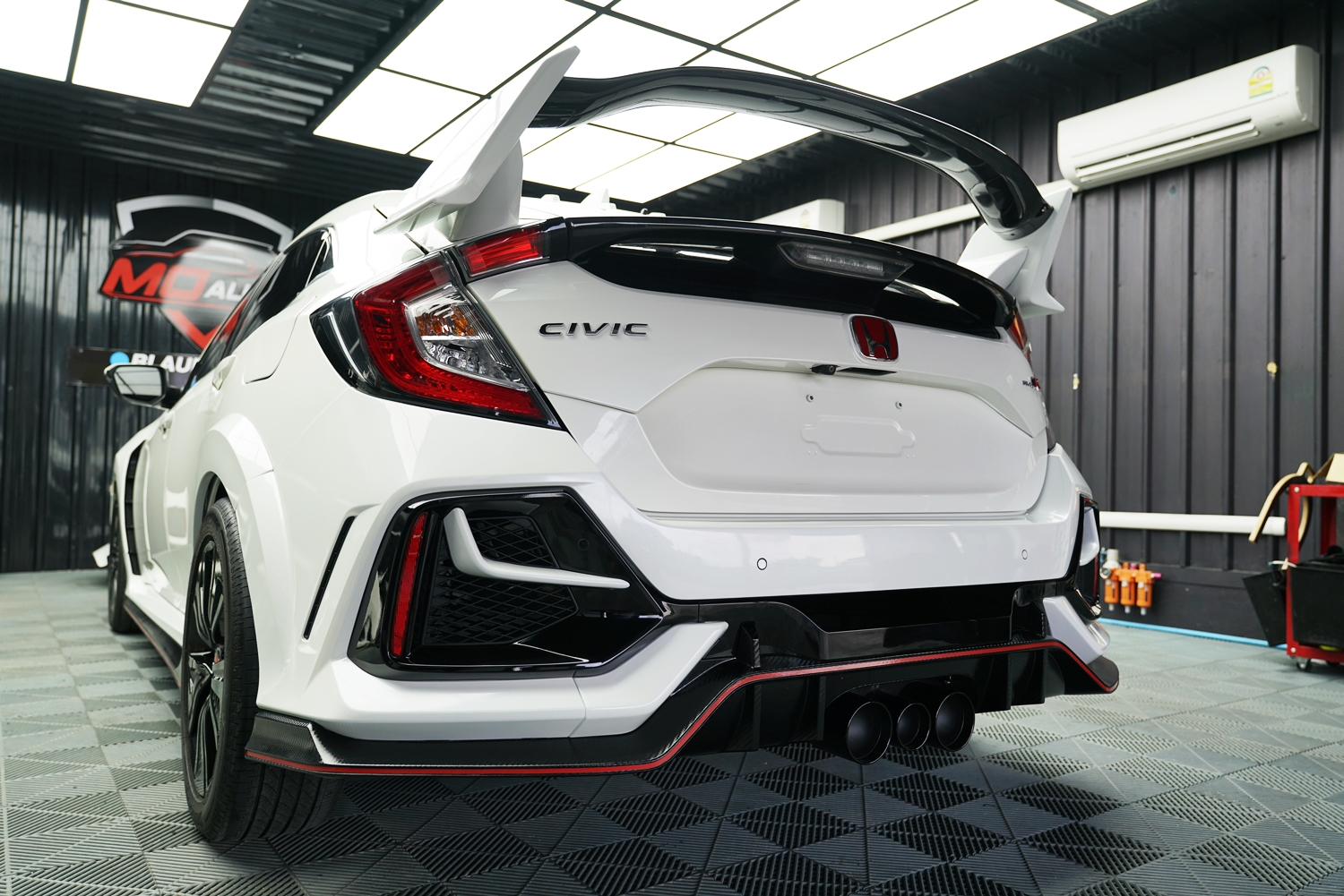 ชุดแต่ง CIVIC TYPE-R FK8 Wide BodyKit 1:1 สำหรับ HATCHBACK 2016-2021
