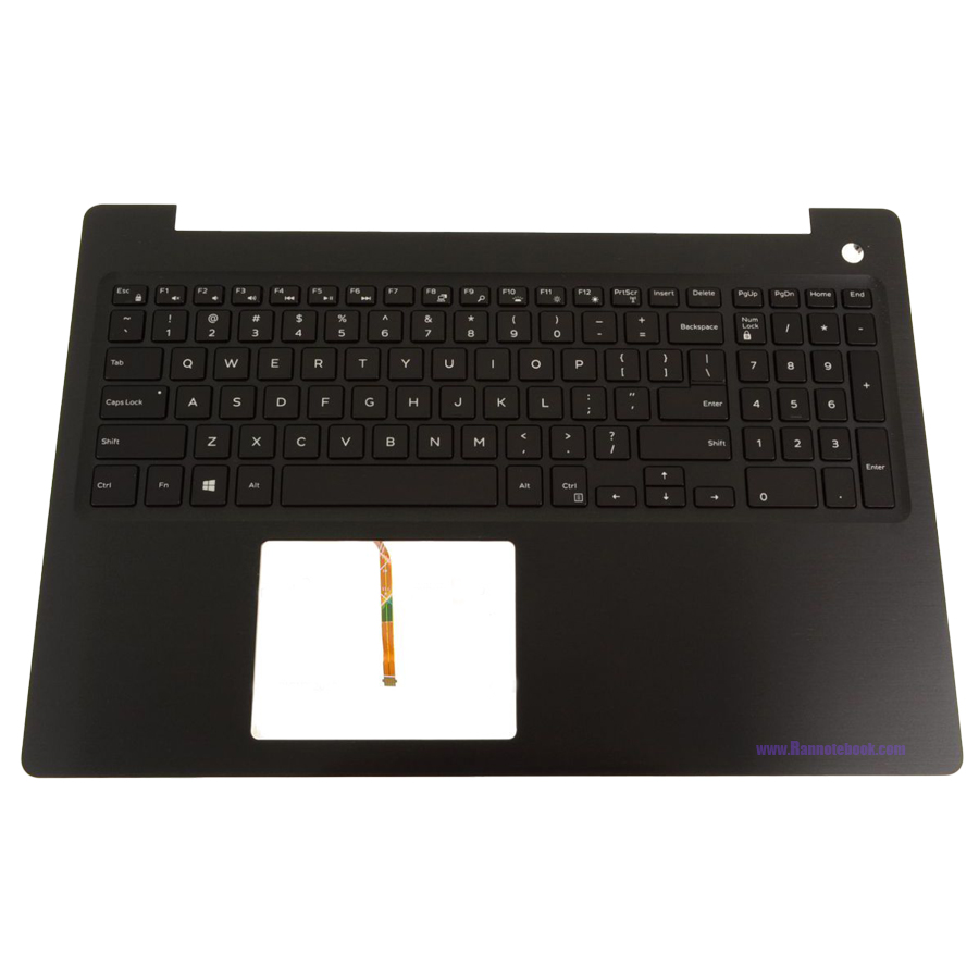 บอดี้บน คีย์บอร์ด Dell Inspiron 5575 ของแท้ ประกันศูนย์ Dell Thailand ราคา พิเศษ Palmrest + Keyboad Dell 5575 ตรงรุ่น