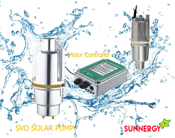 ปั๊มน้ำหอยโข่ง STC-SVD SOLAR PUMP