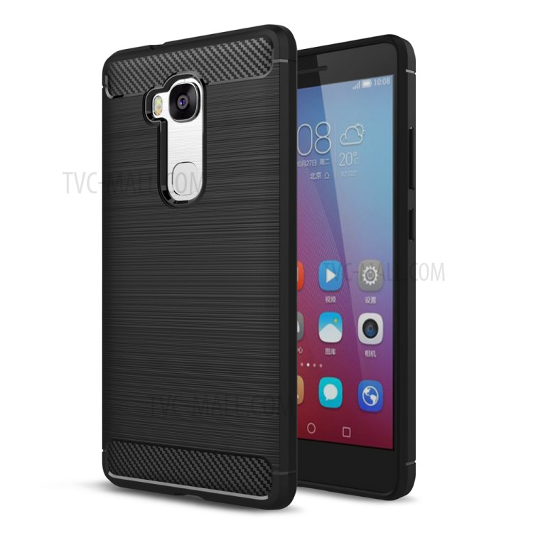 Case Huawei GR5 / Pre-order * พื้นผิวขัด กับคาร์บอนไฟเบอร์เคลือบ *