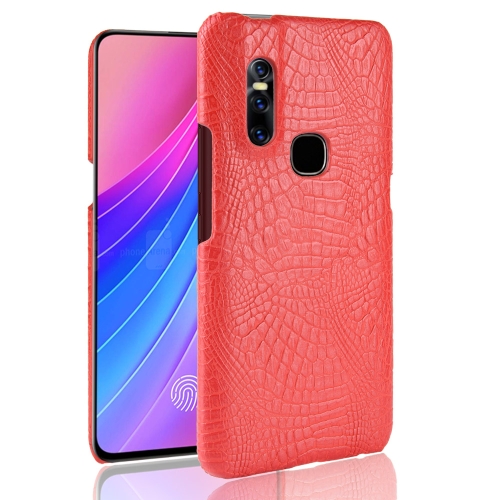 Case Vivo V15 # Pre-Order * เคสหนังจระเข้กันกระแทก PC + PU *