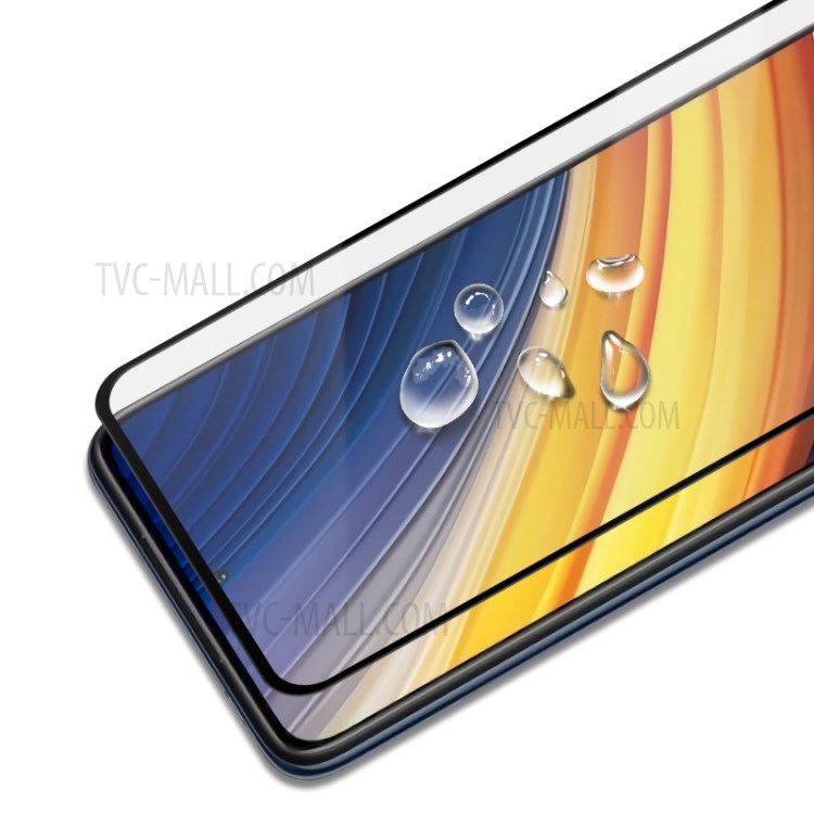 กระจกกันรอย Xiaomi Poco X3 Pro # Pre-Order * AMORUS Silk Printing HD ตัวป้องกันหน้าจอนี้ทำมาจากวัสดุกระจกนิรภัยที่มีความโปร่งใสสูง *