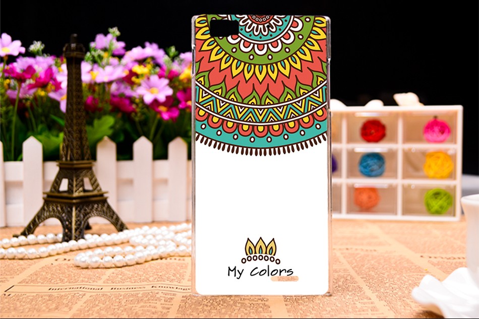 Case Lenovo K900 / Pre-order * เคสพลาสติกแข็ง ลายดอกไม้ *