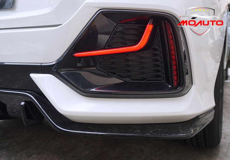 คิ้วฝาปิดไฟทับทิมท้าย LED CIVIC HATCHBACK