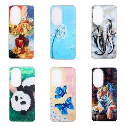 Case Huawei P50 Pro # Pre-Order * เคสกันกระแทก TPU แบบจิตรกรรมสีน้ำมัน *