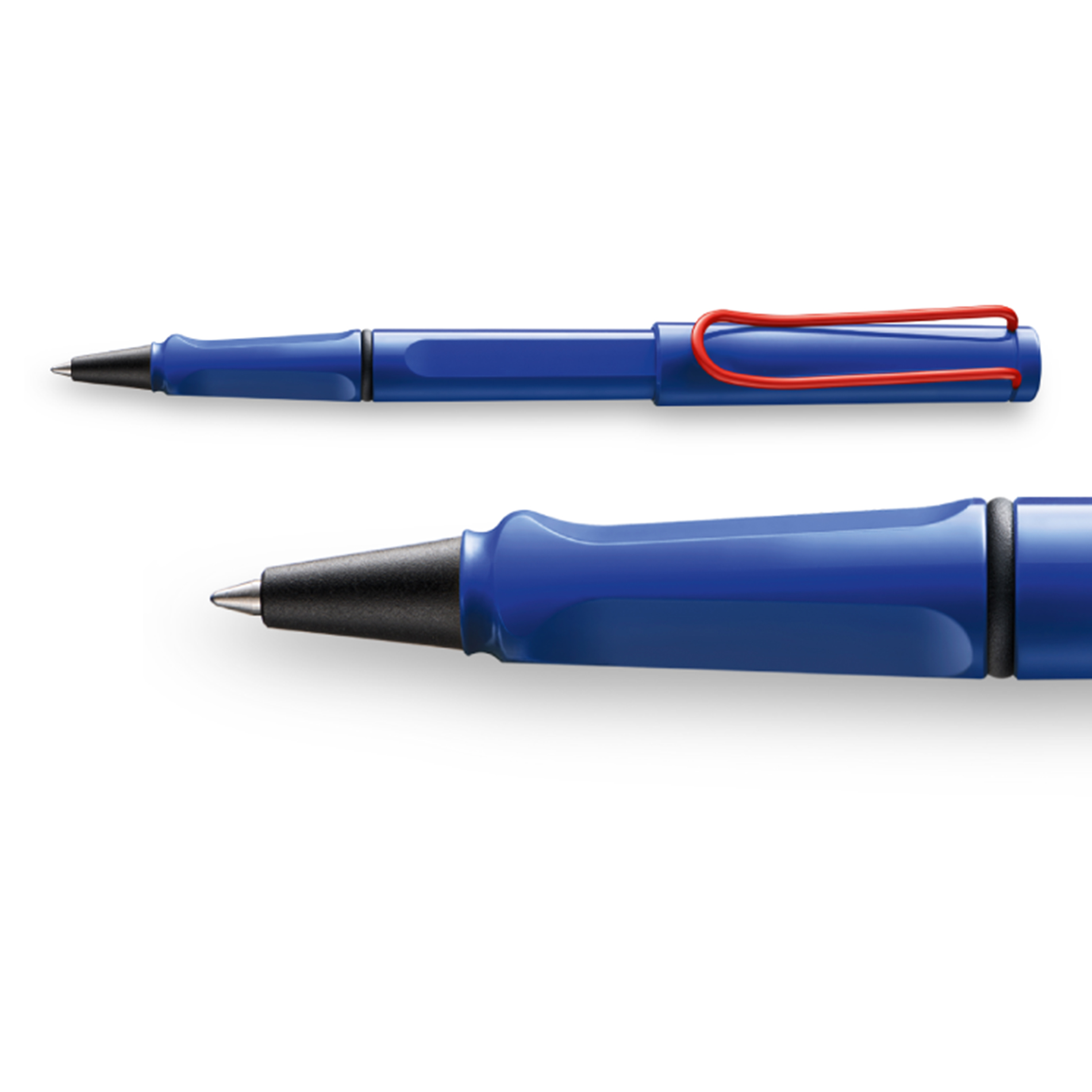 LAMY safari retro blue & red rollerball pen