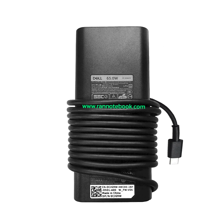 AdapterNotebook Dell Latitude 5340 65W USB-C แท้ รับประกันศูนย์ Dell Thailand