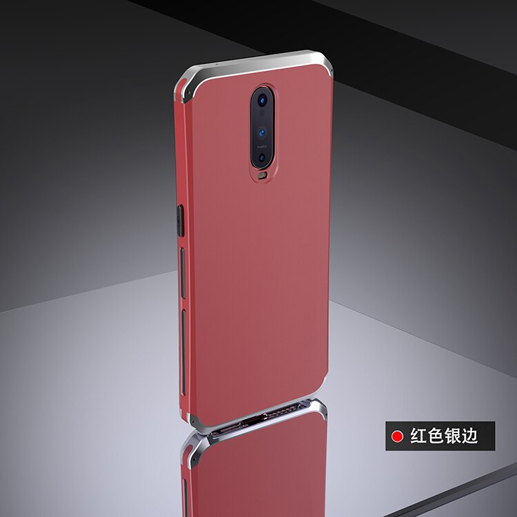 Case OPPO R17 Pro / Pre-Order * เคสโลหะ อลูมิเนียม 360 หรูหราเต็มฝาครอบอลูมิเนียมโลหะกรอบพีซี แข็ง *