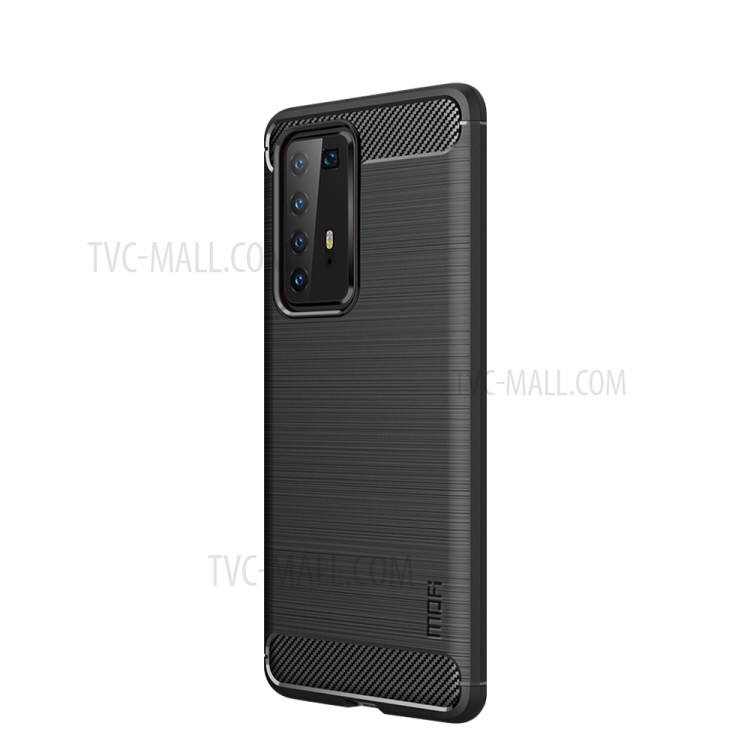 Case Huawei P40 Pro+ / Pre-order * MOFI Brushed เคสคาร์บอนไฟเบอร์ TPU *