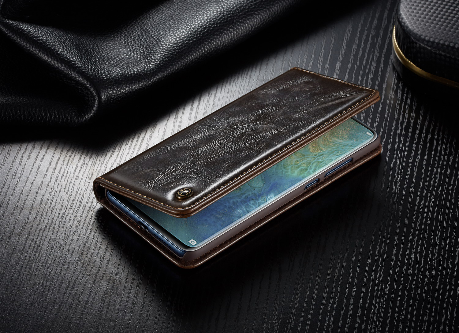 Case Huawei Mate 20 / Pre-order * CASEME นี้มีหนัง PU หนังวัวสองชั้น *