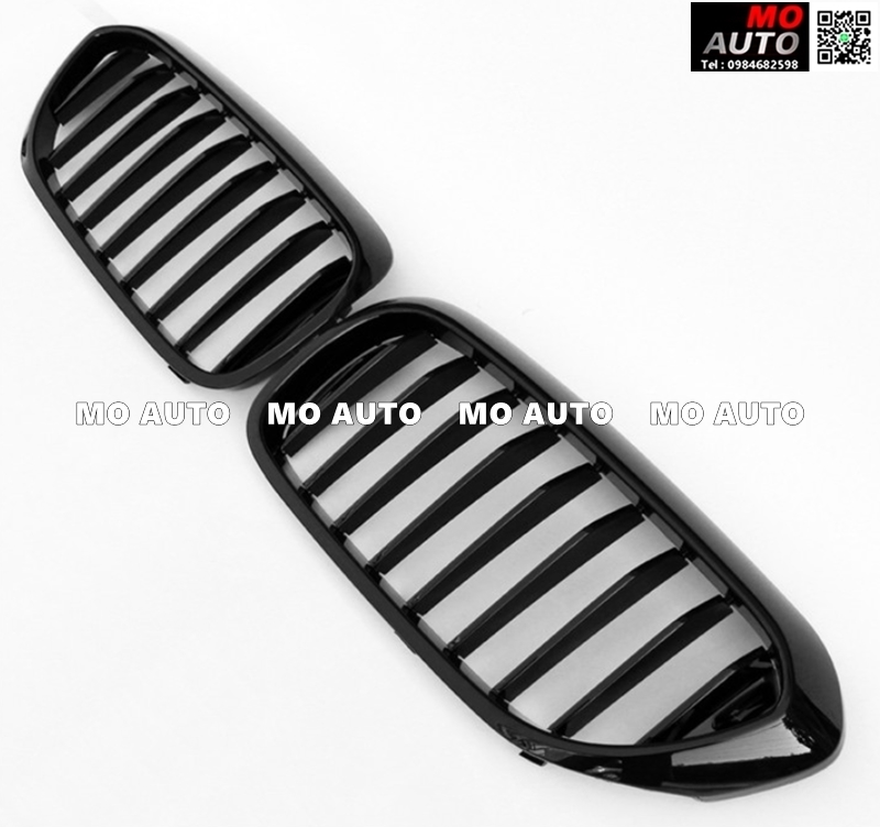 กระจังหน้าซี่เดี่ยว สีดำเงา BMW G30