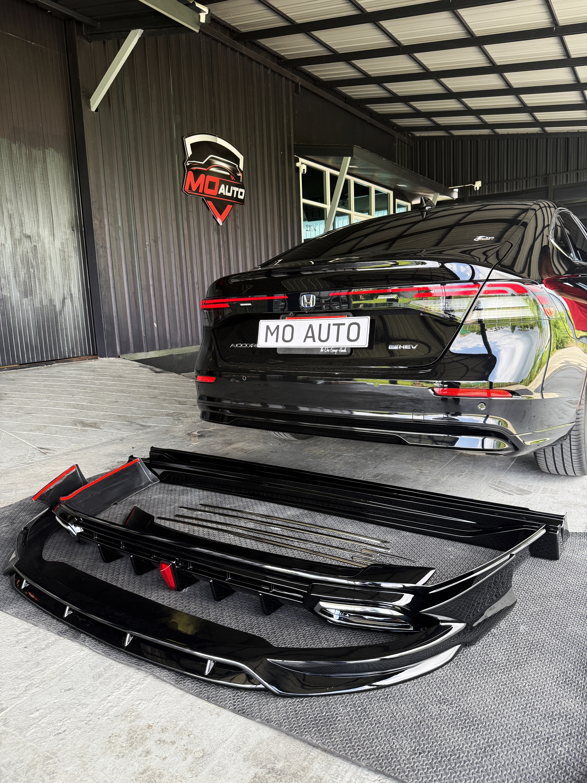 ชุดแต่งสเกิร์ตรอบคัน NEW ACCORD G11 ทรง M2