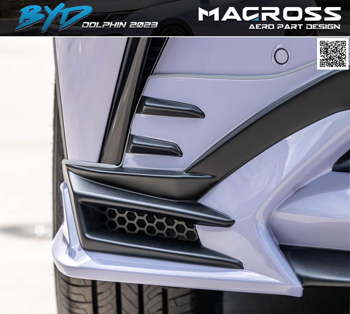 ชุดแต่งสเกิร์ตรอบคัน BYD DOLPHIN | MACROSS