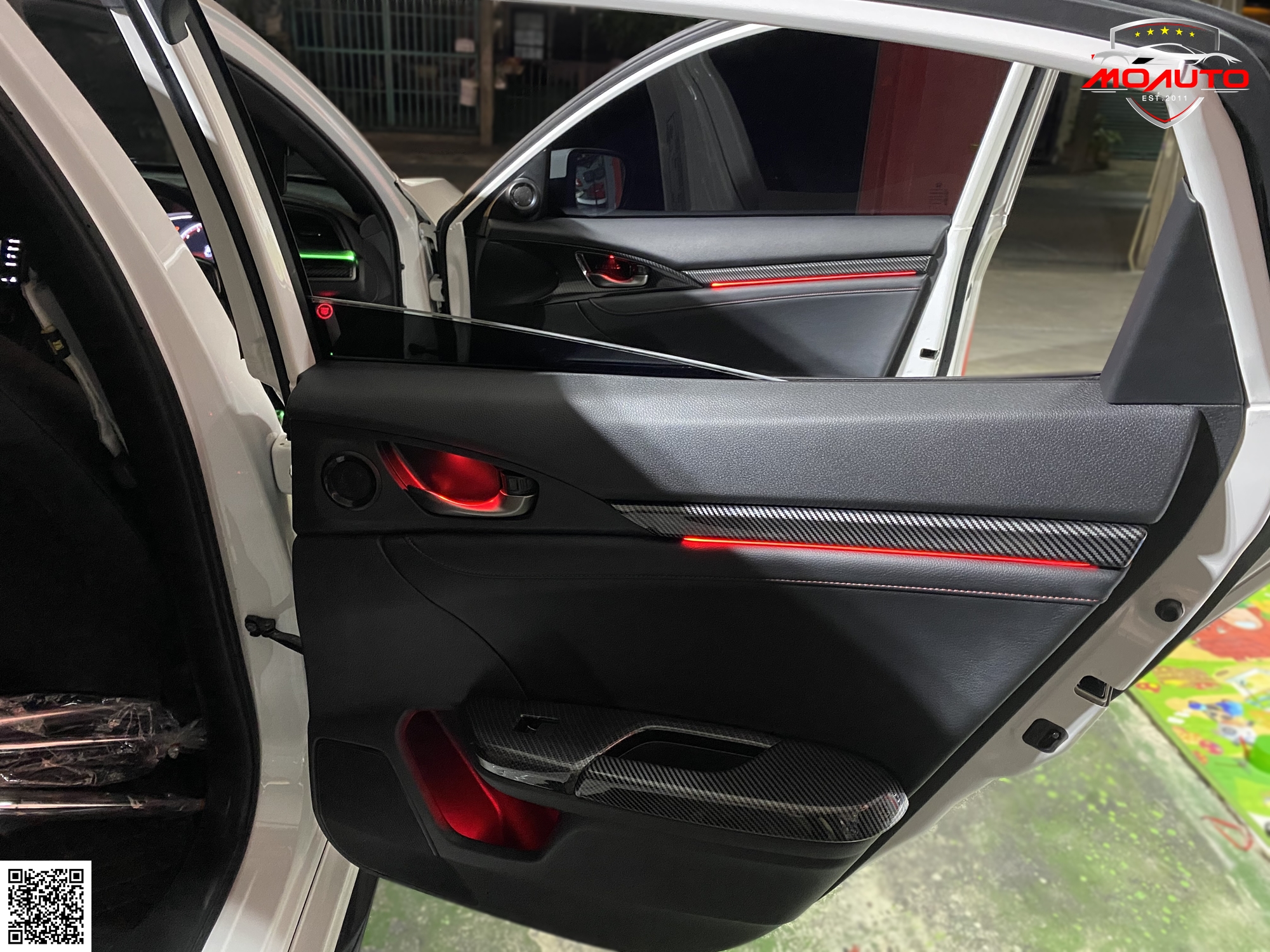 ไฟ Ambient light ตรงรุ่น V1 CIVIC FC / FK