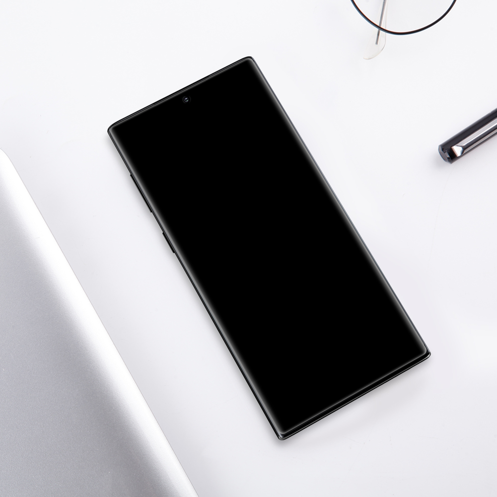 กระจกกันรอย Samsung Galaxy Note 10 Plus / Note 10 Plus 5G # Pre-Order * NILLKIN 3D CP + MAX วัสดุแก้ว AGC นำเข้าจากญี่ปุ่นที่ได้รับการคัดเลือกมีคุณสมบัติในการป้องกันที่ยอดเยี่ยมและความโปร่งใสสูงมาก *