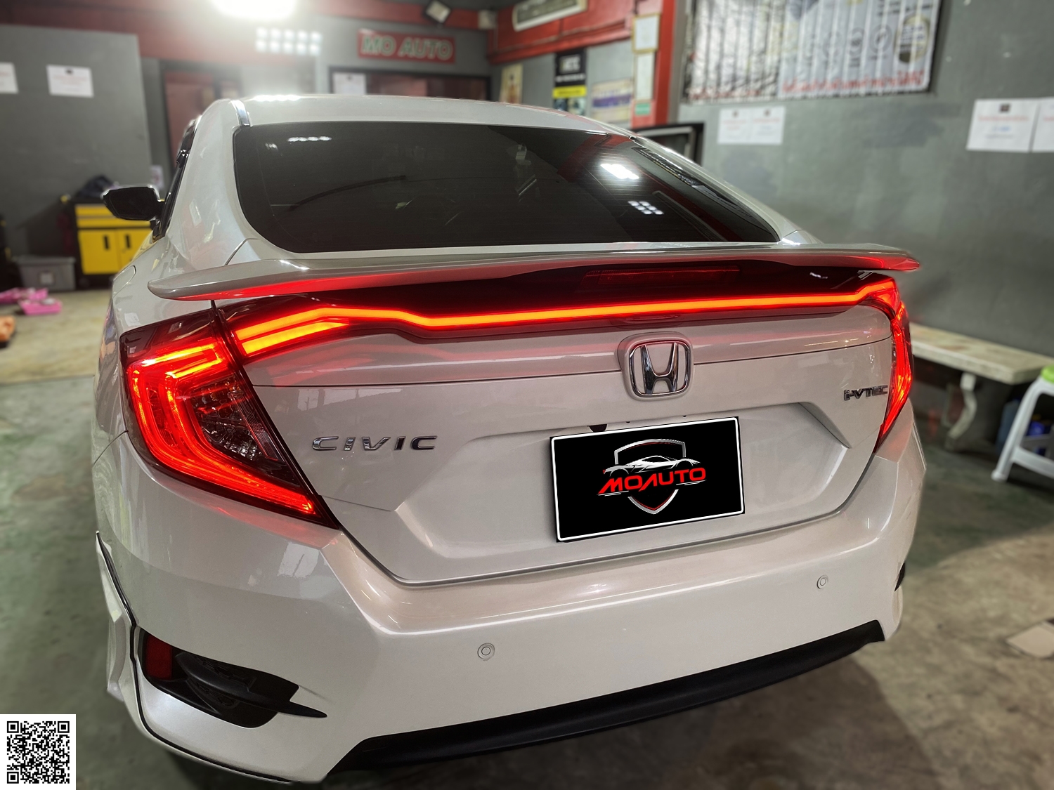 ไฟฝากระโปรงท้ายทรง M-SPORT CIVIC FC / FC MC 2016-2021