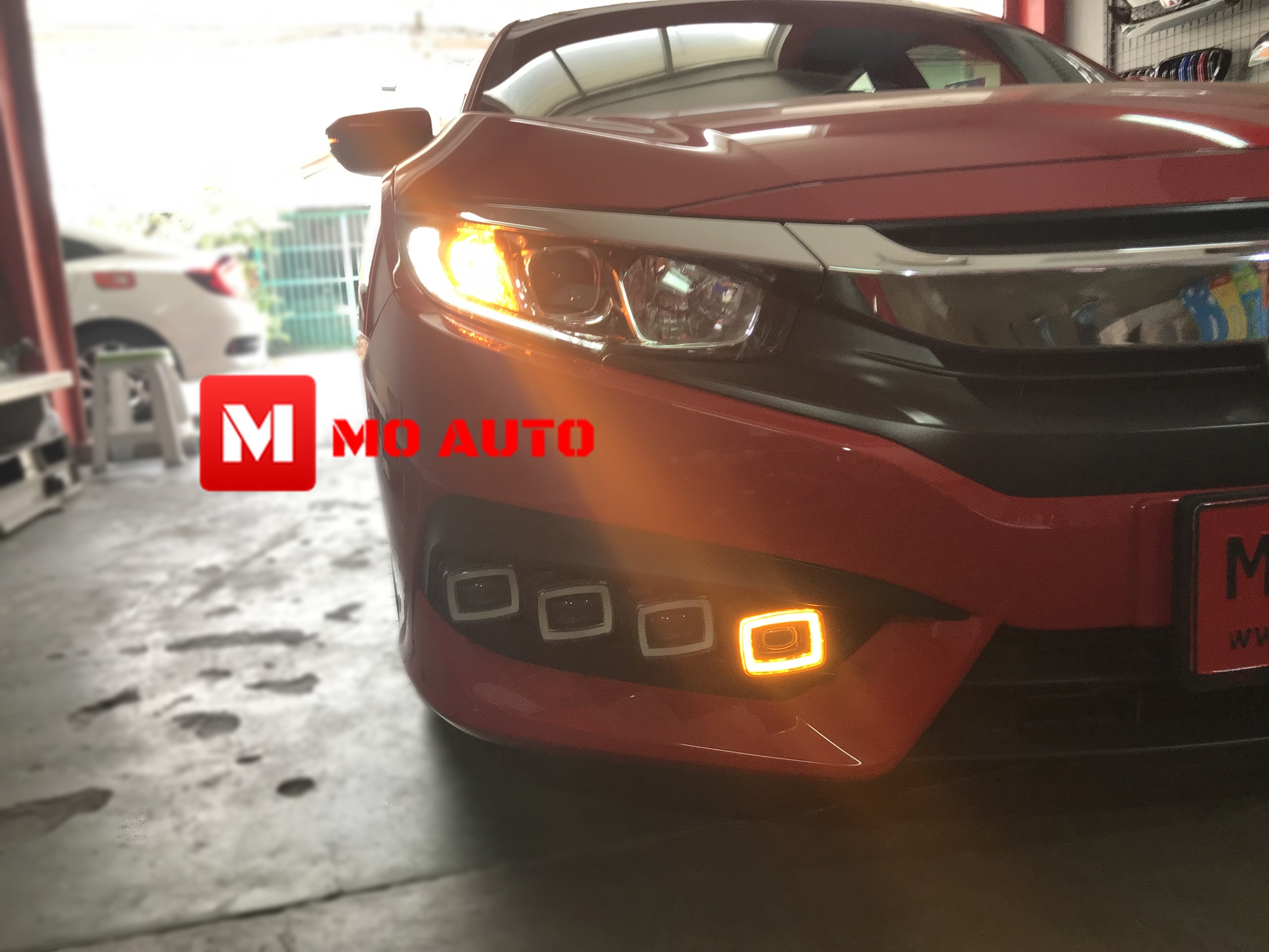 ไฟ Daylight CIVIC FC ทรง DUCATI STYLE 2016-2018