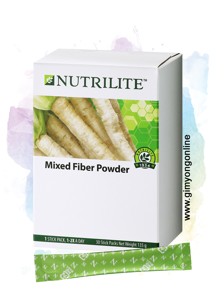 Nutrilite Mixed Fiber Powder ไฟเบอร์ พาวเดอร์ แอมเวย์- 4.5g X 30 Stick Packs