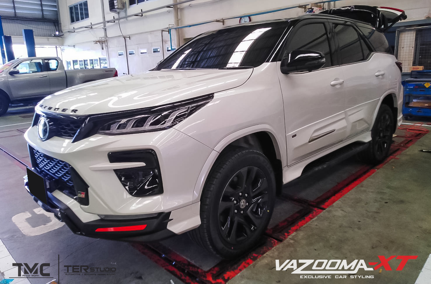 ชุดแต่งรอบคัน Fortuner GR Sport | 𝐕𝐀𝐙𝐎𝐎𝐌𝐀-𝐗𝐓