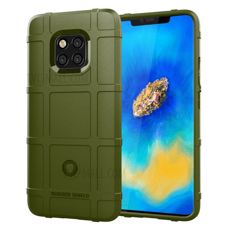 Case Huawei Mate 20 Pro / Pre-order * เคสพื้นผิวตารางสี่เหลี่ยมเนื้อ TPU *