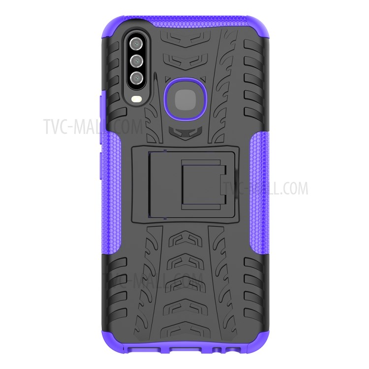 Case Vivo Y15 / Pre-Order * เคสกันลื่น PC + TPU Hybrid Phone พร้อมขาตั้ง *