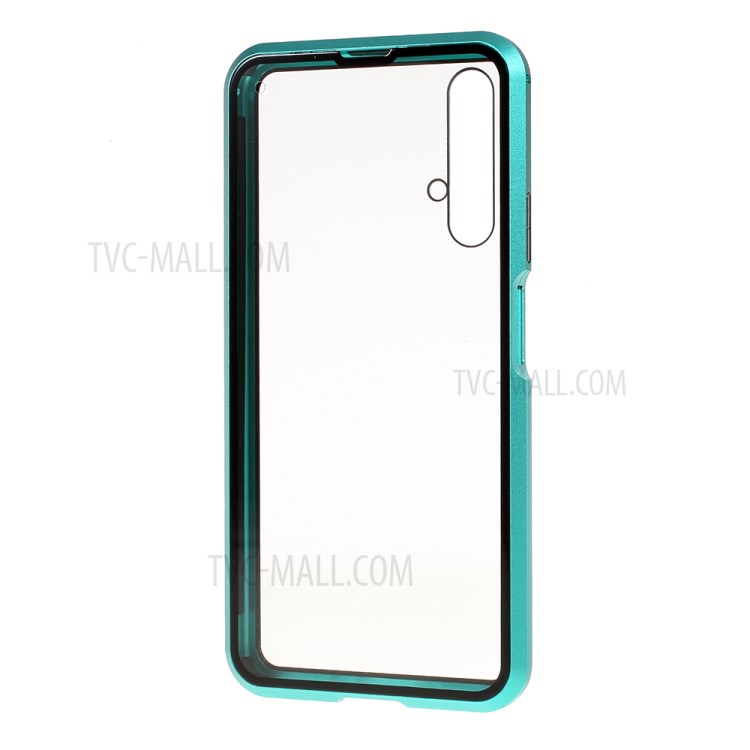 Case Huawei Nova 5T / Pre-order * เคสโลหะกรอบแม่เหล็ก + แก้วปกหลัง ถอด 2-in-1 *