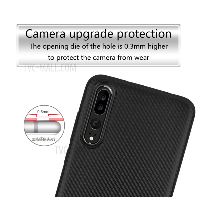 Case Huawei P20 Pro / Pre-order * คาร์บอนไฟเบอร์เนื้อนุ่ม TPU *