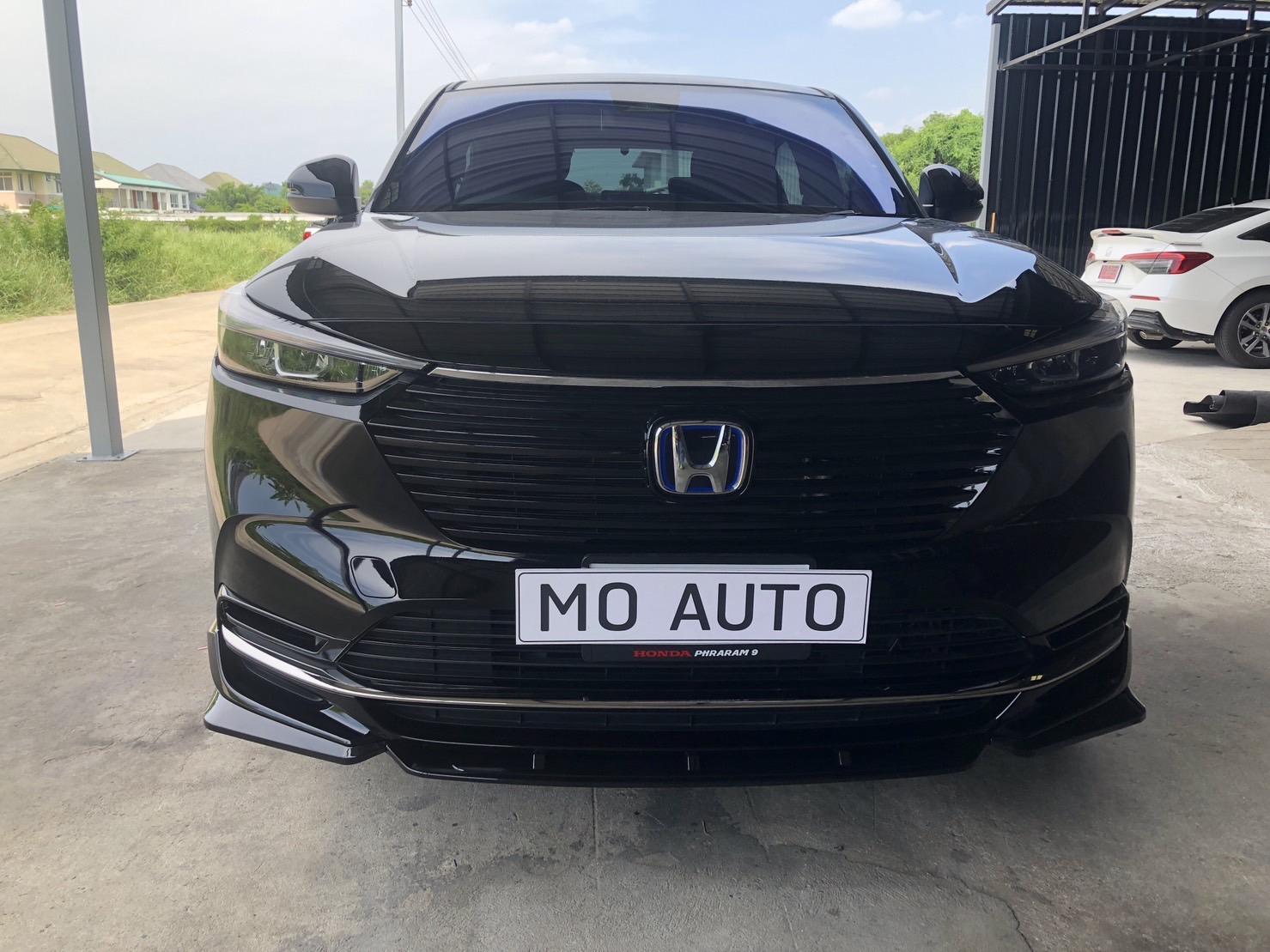 ลิ้นสเกิร์ต หน้า-หลัง ดำเงา HR-V 2022-2025