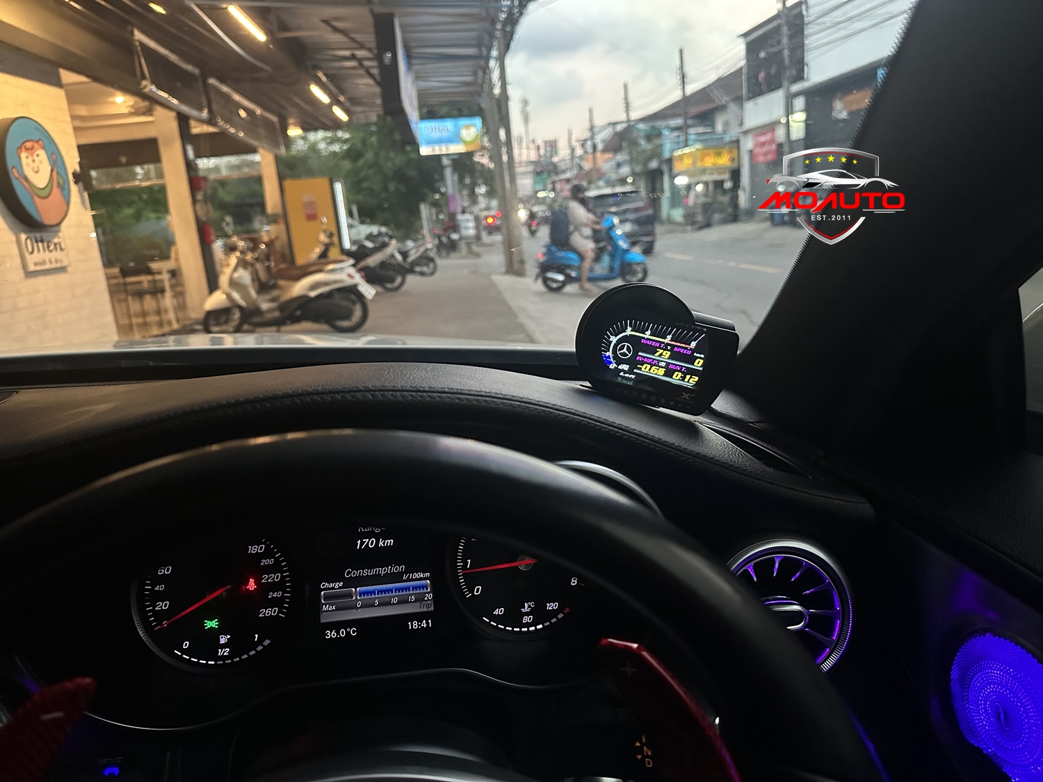 เกจวัด OBD2 Lufi XF Revolution Smart Gauge รุ่น TOP