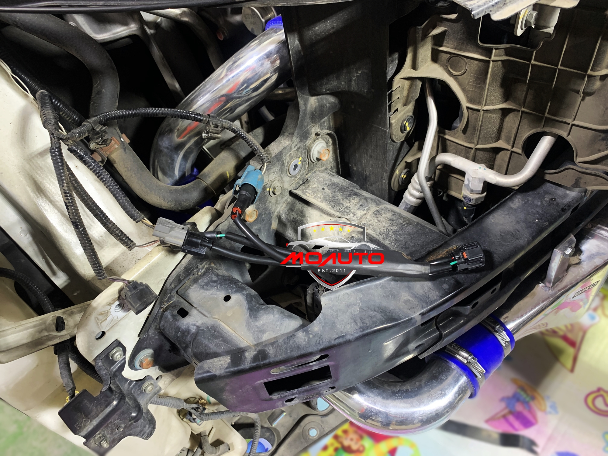 ปลั๊กแปลงโคมไฟหน้า HONDA CIVIC FC จากโคมธรรมดาเป็น โคม LED RS ตัว TOP ตรงรุ่น 2016-2021