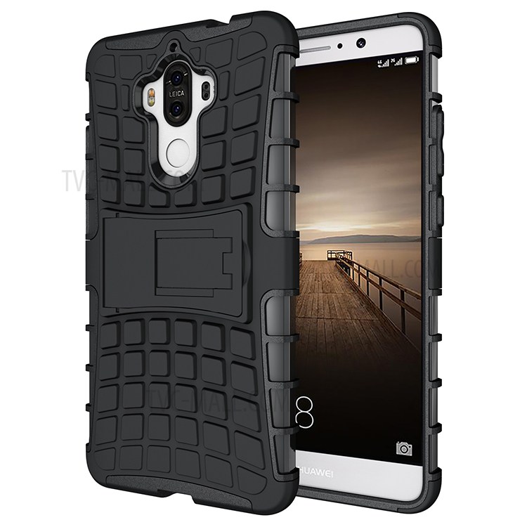 Case Huawei Mate 9 / Pre-order * ไฮบริด กันลื่นแบบยางขา PC + TPU Case *