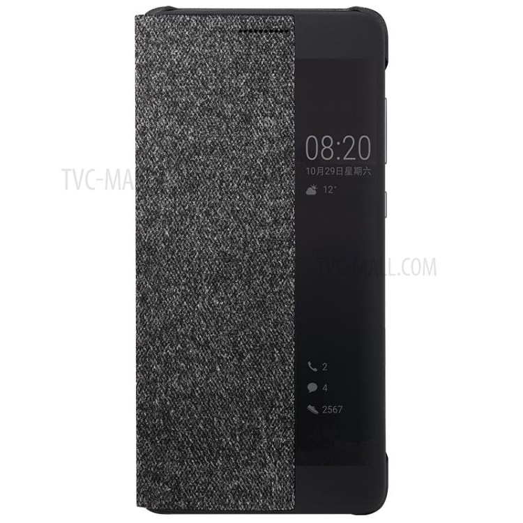 Case Huawei Mate 9 Pro / Pre-order * HUAWEI เคสผิวผ้า ปลุกอัตโนมัติและการนอนหลับหน้าต่างดู *