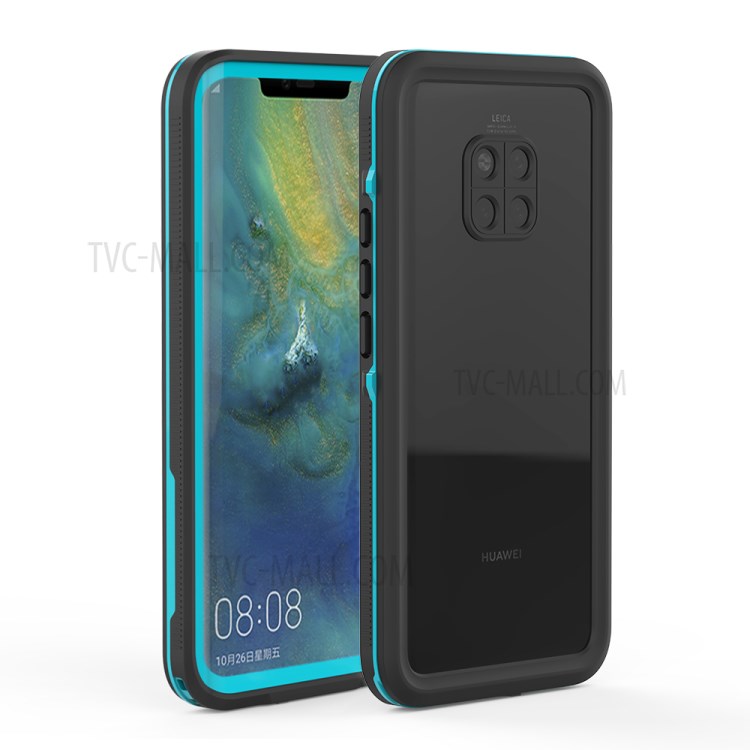 Case Huawei Mate 20 Pro / Pre-order * SHELLBOX Clear Back IP68 เคสกันน้ำ คุณภาพสูงทำจากวัสดุ TPU + PC + PTE เป็นมิตรกับสิ่งแวดล้อม *