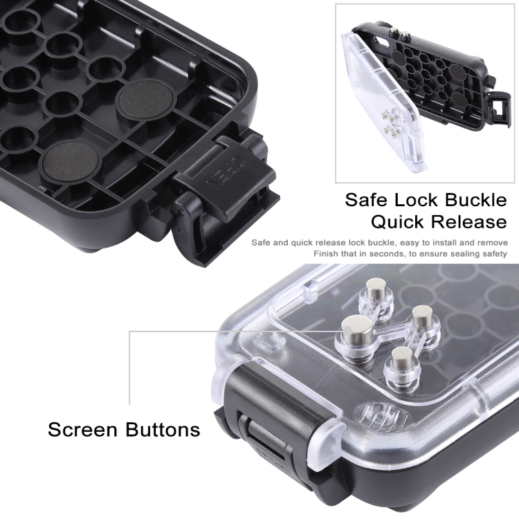 Case Huawei P20 / Pre-order * HAWEEL ตัวเรือนดำน้ำกันน้ำ 40 ม. / 130 ฟุตถ่ายวิดีโอถ่ายเคสใต้น้ำ *