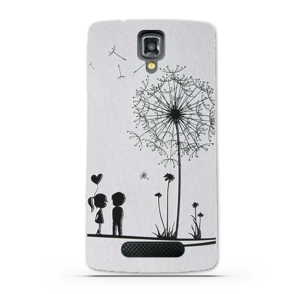 Case Lenovo A1000 / Pre-Order * เคส 3D รูปแบบการพิมพ์ลายนูน สีสันสดใส TPU นิ่ม *