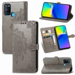 Case Realme C17/Realme 7i # Pre-Order * เคสพิมพ์ลายมันดาลานูน TPU + PU กระเป๋าสตางค์ *