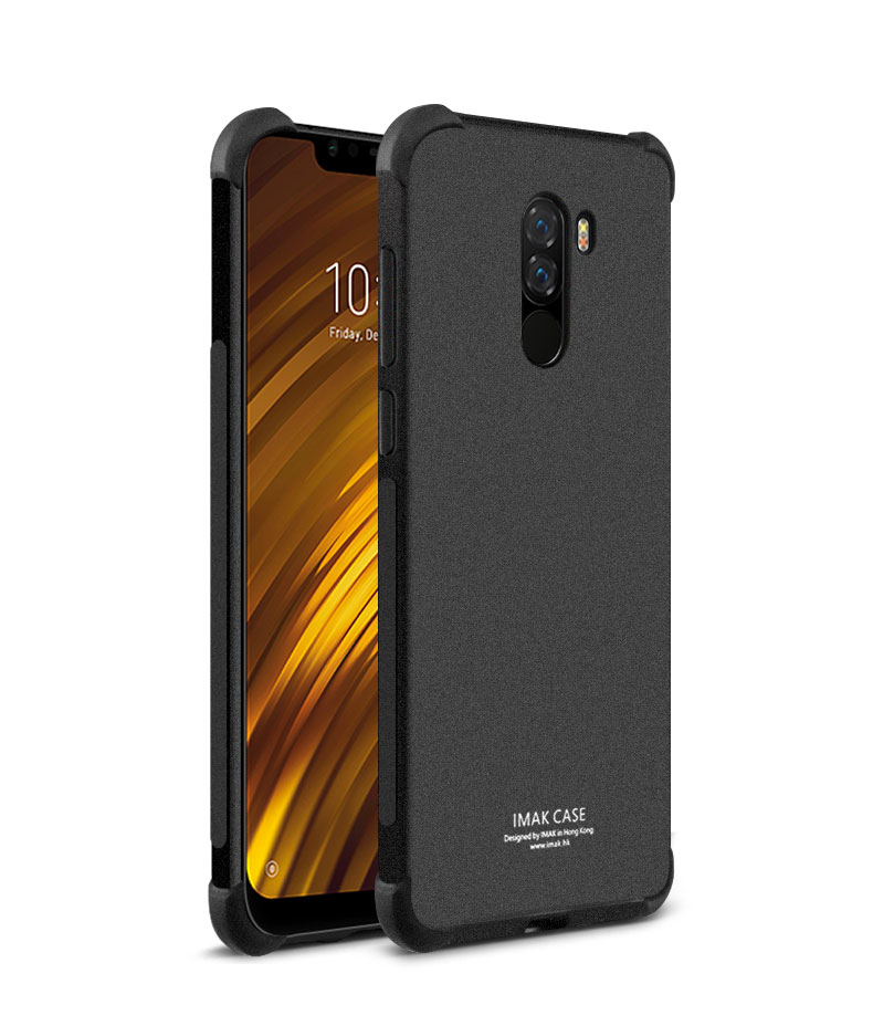Case Xiaomi Pocophone F1 / พรีออเดอร์ * IMAK Skin Feel Anti-drop TPU Shell + ฟิล์มป้องกันรอย *
